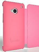 Poetic FlipBook Case for HTC One M7 Hot Pink