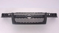 Grille Chevrolet Colorado 2004-2009 Dark Grey Textured Frame Without Moulding , GM1200560