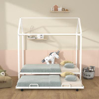 Isabelle & Max™ Verdugo Twin Size Kids House Bed With Trundle