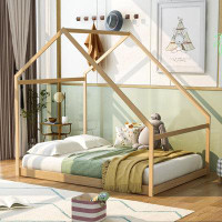 Isabelle & Max™ Full Size Wooden House Bed