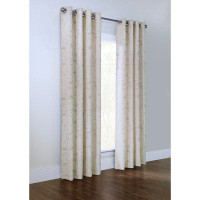 17 Stories Tuscani Light Filtering Grommet Curtain Panel Window Dressing 54 X 84 In Natural