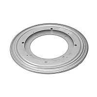 Rebrilliant Lazy Susan Hardware, 12" Round Zinc Plated Steel Swivel Bearing, 1000 Lbs. Capacity, Pack Of 25