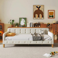 Red Barrel Studio Upholstered Daybed With 4 Support Legs