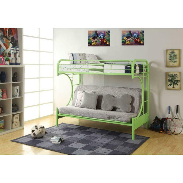 Single/Double ( Futon ) Bunk Beds at an amazing price!!!  ( 8 Colors! ) in Beds & Mattresses - Image 3