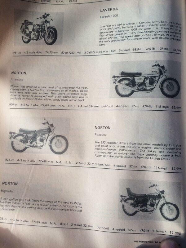 1975 Magic of Motorcycling ALL BIKE REVIEW Magazine in Motorcycle Parts & Accessories in Regina - Image 3