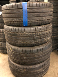 235 45 18 2 Michelin Primacy Used A/S Tires With 95% Tread Left