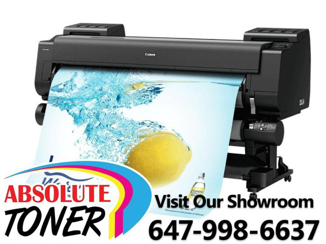 $234.64/month. NEW Canon ImagePrograf Pro-6100S 60 inch 500GB HD 8-Color Plotter Large Wide Format Printer Drawing in Printers, Scanners & Fax in Ontario - Image 4