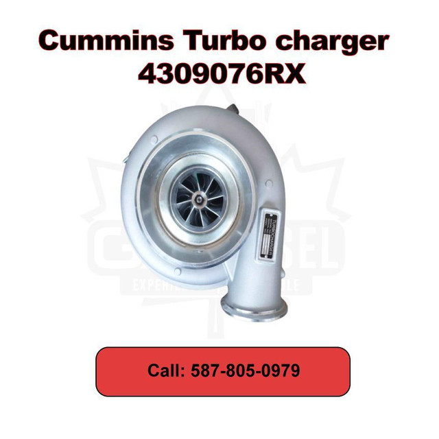 Cummins Turbo Charger 4309076RX in Engine & Engine Parts