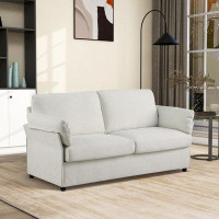 Shenzhou 70.08" W Upholstered Pillow Top Arms Loveseat