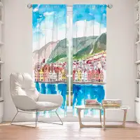 East Urban Home Lined Window Curtains 2-panel Set for Window Size by Markus Bleichner - Bergen Norway