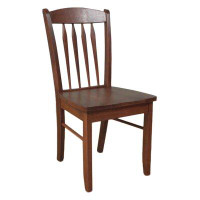 Charlton Home Towler Solid Wood Slat Back Side Chair