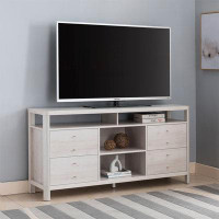 Red Barrel Studio Gorgeous Weathered Grey Buffet Or TV Stand