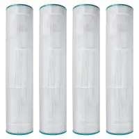 Hurricane Hurricane Spa Filter Cartridge for Pleatco PA126 and Unicel C-7495 (4 Pack)