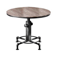 Williston Forge Bealeton Counter Height 45'' Iron Pedestal Dining Table