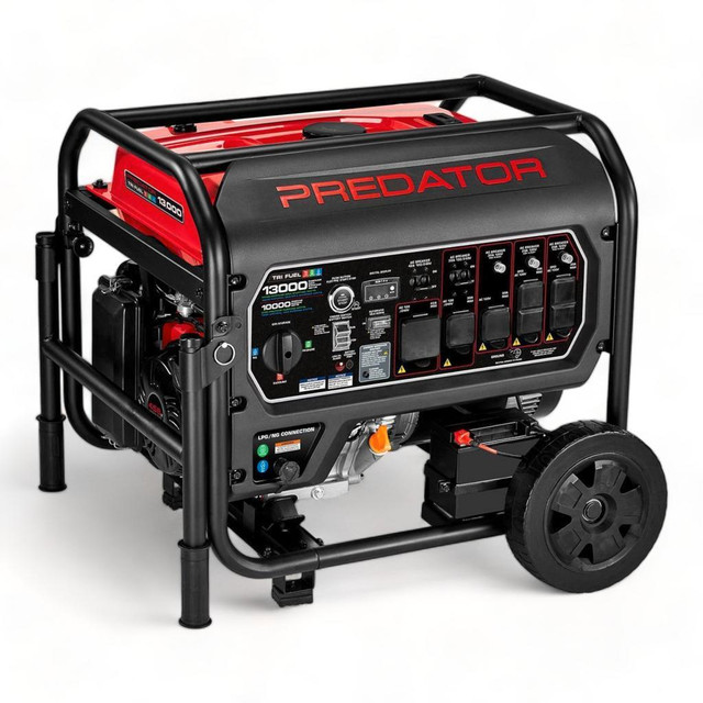 HOC HOC13KPG 13,000W TRI-FUEL PORTABLE GENERATOR REMOTE START CO SECURE® TECHNOLOGY + 90 DAY WARRANTY + FREE SHIPPING in Power Tools