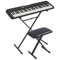 Casio CT-S195 61-Key Electric Keyboard with Stand & Bench - Black - Only at Best Buy