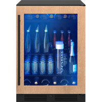 Zephyr Zephyr Presrv 24" 7-Bottle and 108-Can Single Zone Panel-Ready Beverage Cooler