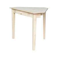 August Grove Toby Solid Wood Corner Writing Desk