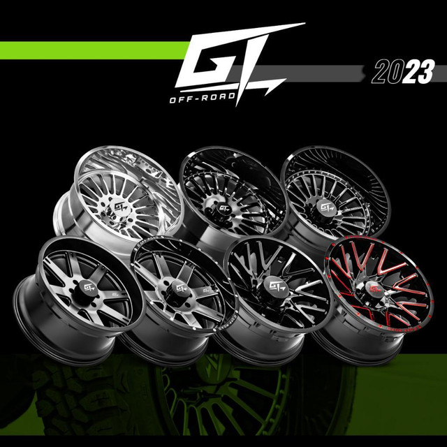 GT Off-Road Wheels! KICKASS STYLES! AFFORDABLE PRICING! **** FREE SHIPPING **** in Tires & Rims in Lévis