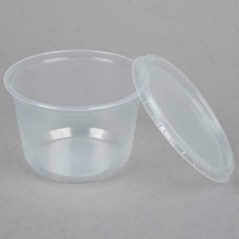 16 oz. Microwavable Translucent Round Deli Container & Lid 250/Case*RESTAURANT EQUIPMENT PARTS SMALLWARES HOODS AND MORE in Other Business & Industrial in City of Toronto - Image 4
