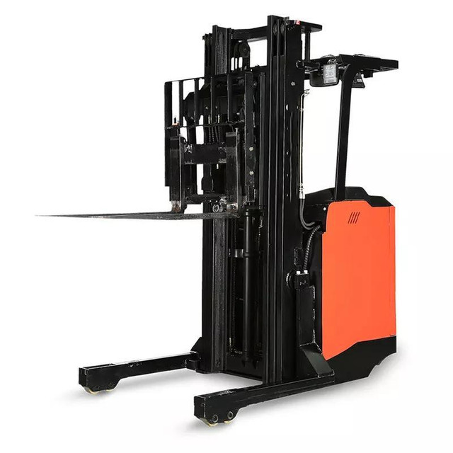 Finance available : Brand new Double Scissor Electric Reach Truck  seated or stand on  1.5 T,  height 3.5M/4M/4.5M/5M in Other Business & Industrial - Image 2