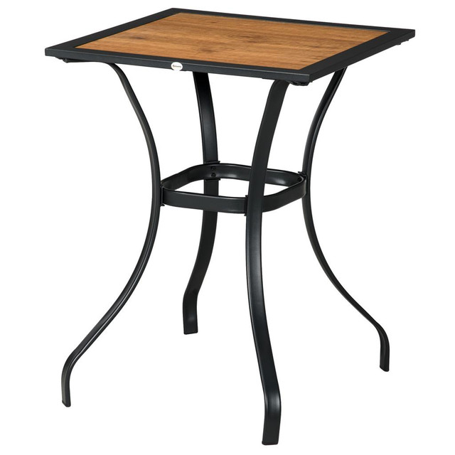 Garden Bar Table 28" x 28" x 36.4" Brown in Other Tables - Image 2
