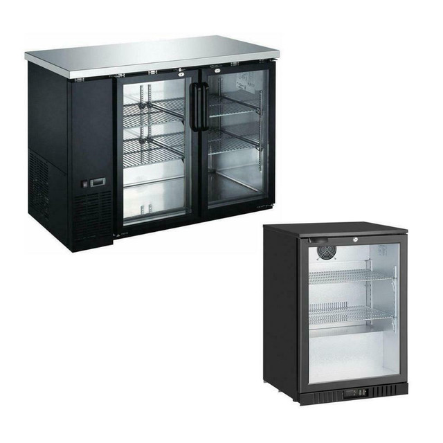 BRAND NEW Commercial Glass Back Bar Beer Coolers - ALL SIZES in Refrigerators in Toronto (GTA)
