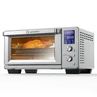 MOOSOO MOOSOO 30 Quart Air Fryer Oven, Digital Display, Knob Control