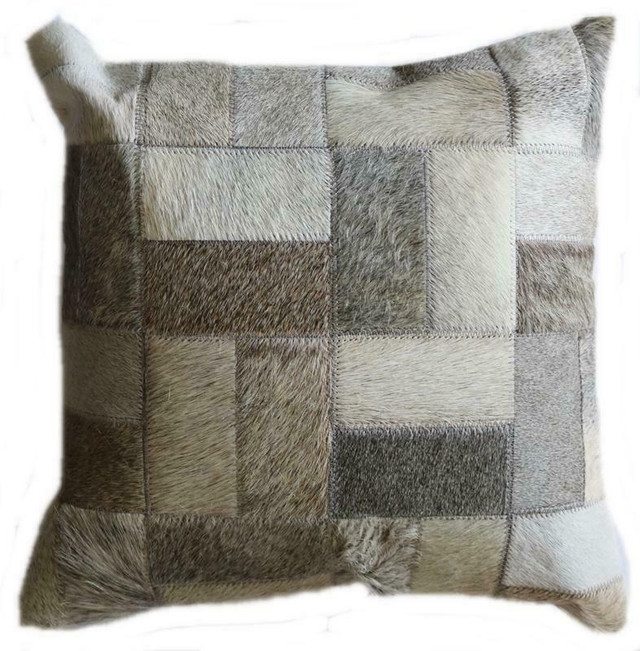 Cowhide pillows Quebecuir Premium decoration in Home Décor & Accents - Image 2
