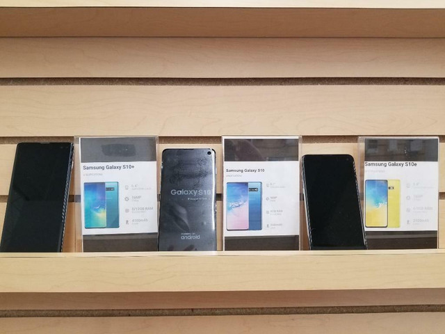 UNLOCKED Samsung Galaxy S10 New Charger 1 YEAR Warranty!!! Spring SALE!!! in Cell Phones in Calgary - Image 2