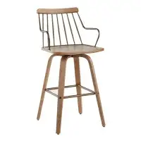 The Twillery Co. Brookland Swivel 26" Counter Stool