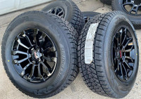 1995-2023 GMC AT4x Style Rims and Bridgestone Blizzak Winter tires
