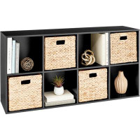 Latitude Run® Latitude Run® 8-cube Storage Organizer, 11in Shelf Opening, Bookcase, Display Shelf, Customizable W/ 3 Rem