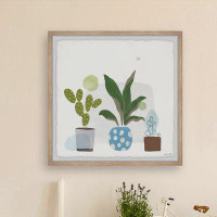 Marmont Hill Household Plants II by Marmont Hill - Picture Frame Print