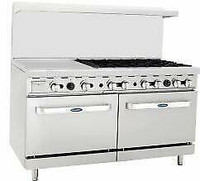 Combination gas ovens 60 - 24 grill and 6 burners - BRAND NEW - SUPER SPECIAL CLEARANCE