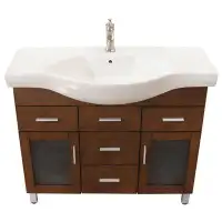 Ebern Designs Brazzell 40" Single Bathroom Vanity Set