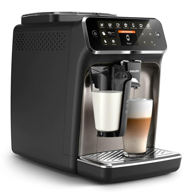 Machine à Café Espresso Philips Saeco 4300 LatteGo EP4347/94R Recertifié - BESTCOST.CA in Coffee Makers in Greater Montréal
