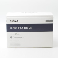 Sigma Contemporary 16mm f1.4 DC DN LENS X Mount *Open Box*(ID - 2183)