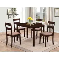 Winston Porter Anyston Solid Wood Dining Table