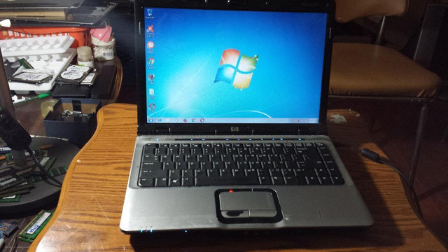 Used HP Pavilion DV6000 Dual Core Laptop with Webcam and Wireless for Sale in Laptops in Guelph
