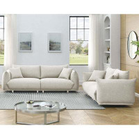 Hokku Designs 3+2Seater Combination Sofa Modern Couch For Living Room Sofa,4 Pillows, Sofa Furniture For Apartment