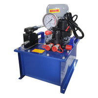 100T Chain pressing and sleeve pressing machine Hand electric integrated pump 220v 022486