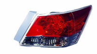 Tail Lamp Passenger Side Honda Accord Sedan 2008-2012 Capa