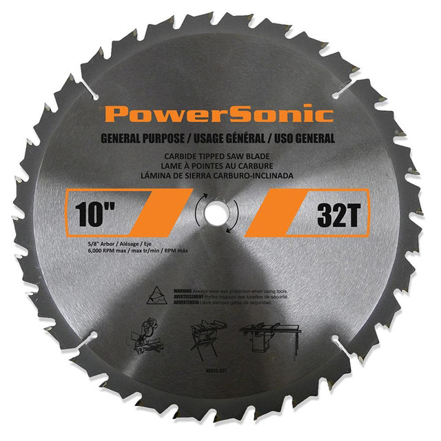 Powersonic 10-Inch Saw Blade Combo Pack in Power Tools in London - Image 4