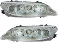 Mazda6 Headlights Headlamps lumière avant 03-05 2003-2005 *** SAINT-CONSTANT / RIVE-SUD ***