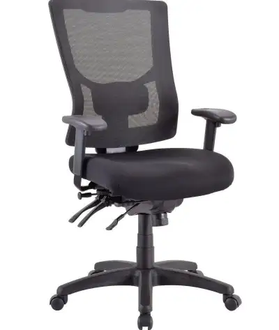 Lorell Mesh Back Office Chair Model #LLR62000 Brand New Specs: Mesh back helps you stay cool through...
