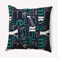 e by design Jump for Joy Throw Square Indoor/Outdoor Pillow