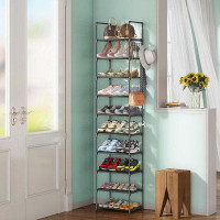 Rebrilliant 10 Tier Shoe Rack For Closet And Entryway Storage