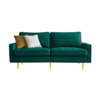 Mercer41 Zhuliana 69.7'' Velvet Square Arm Sofa