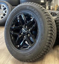 R245-18 GMC1500 rims and General GRABBER ARCTIC Winter Package